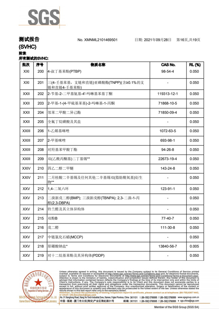 检测报告